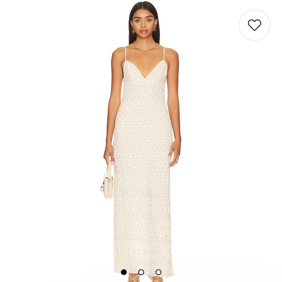 Camila Coelho Cream Maxi Dress - Picture 2 of 14